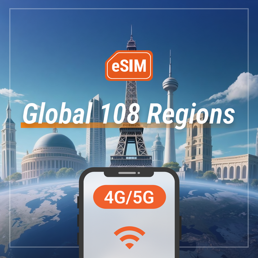 Global 108 Regions | eSIM QR Code