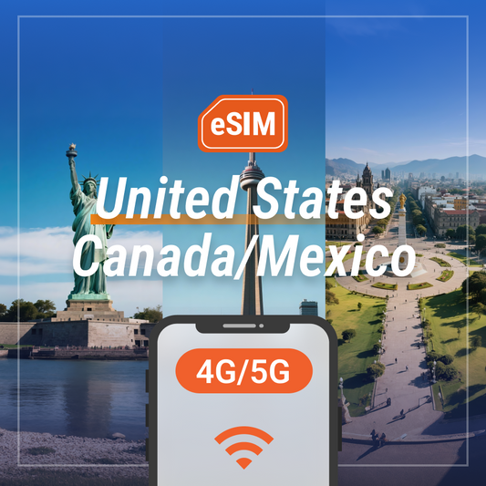 United States/Canada/Mexico | eSIM QR Code