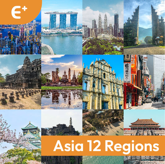 Asia 12 Countries | eSIM QR Code