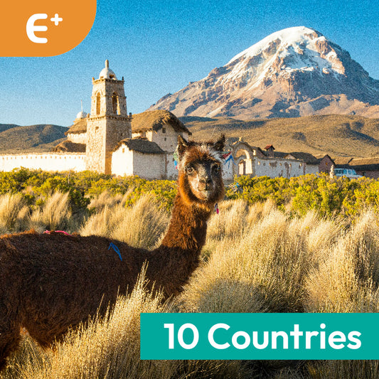 South America 10 Counties | eSIM QR Code
