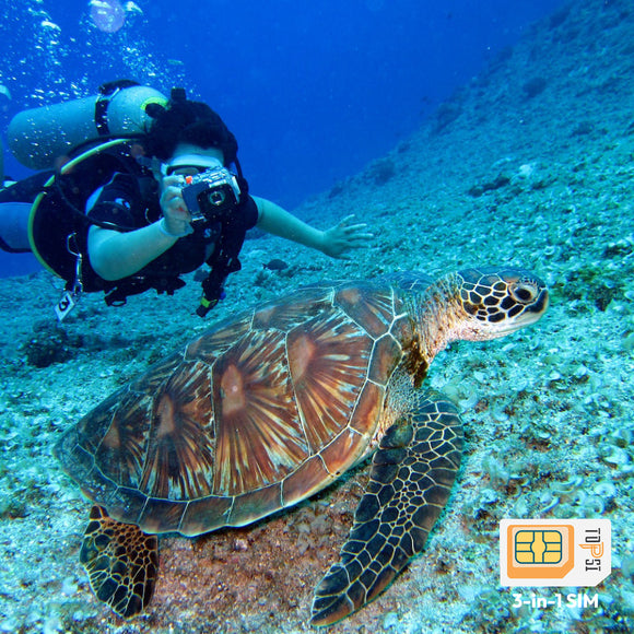 Guam+Saipan+Tinian Travel Data SIM Card