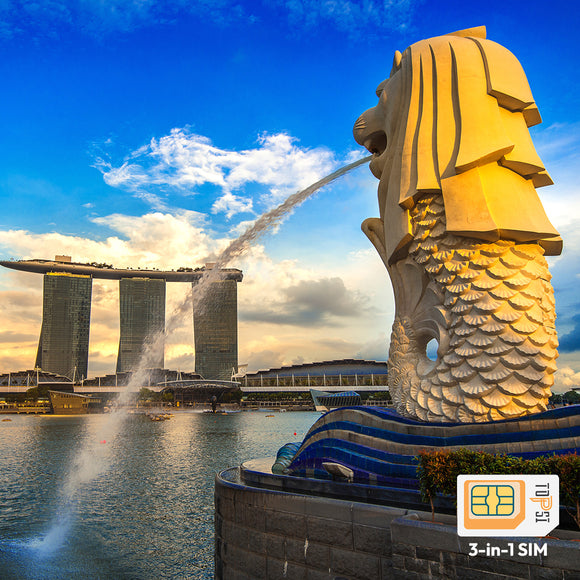 Singapore+Malaysia Travel Data SIM Card