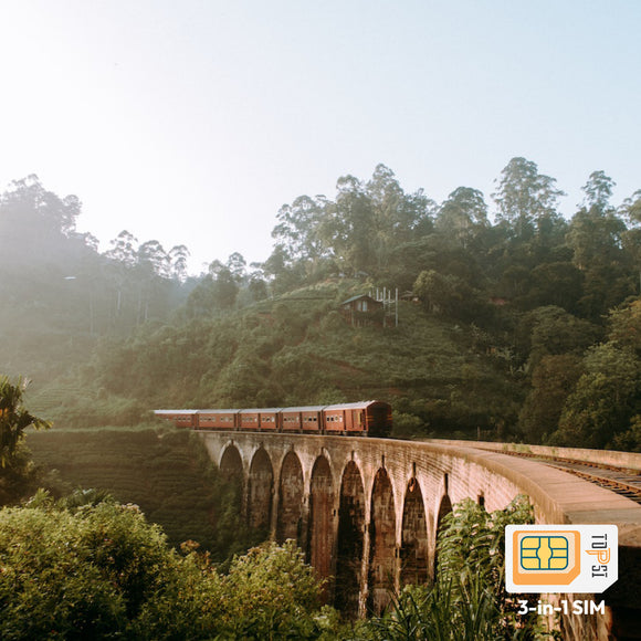 Sri Lanka Travel Data SIM Card 1GB 3GB