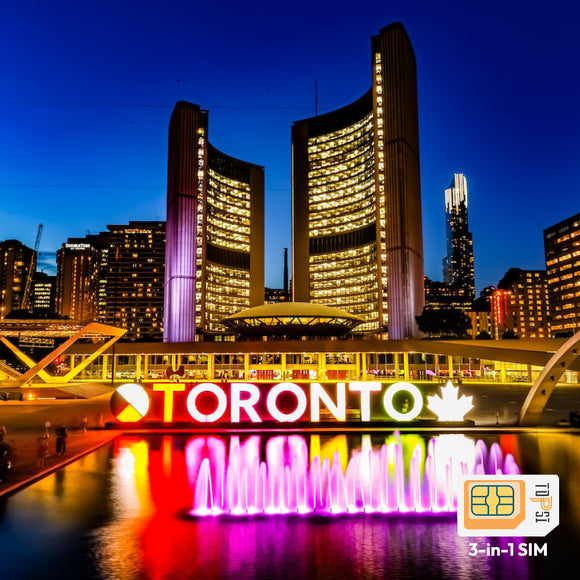 USA/Canada Travel Data SIM Card