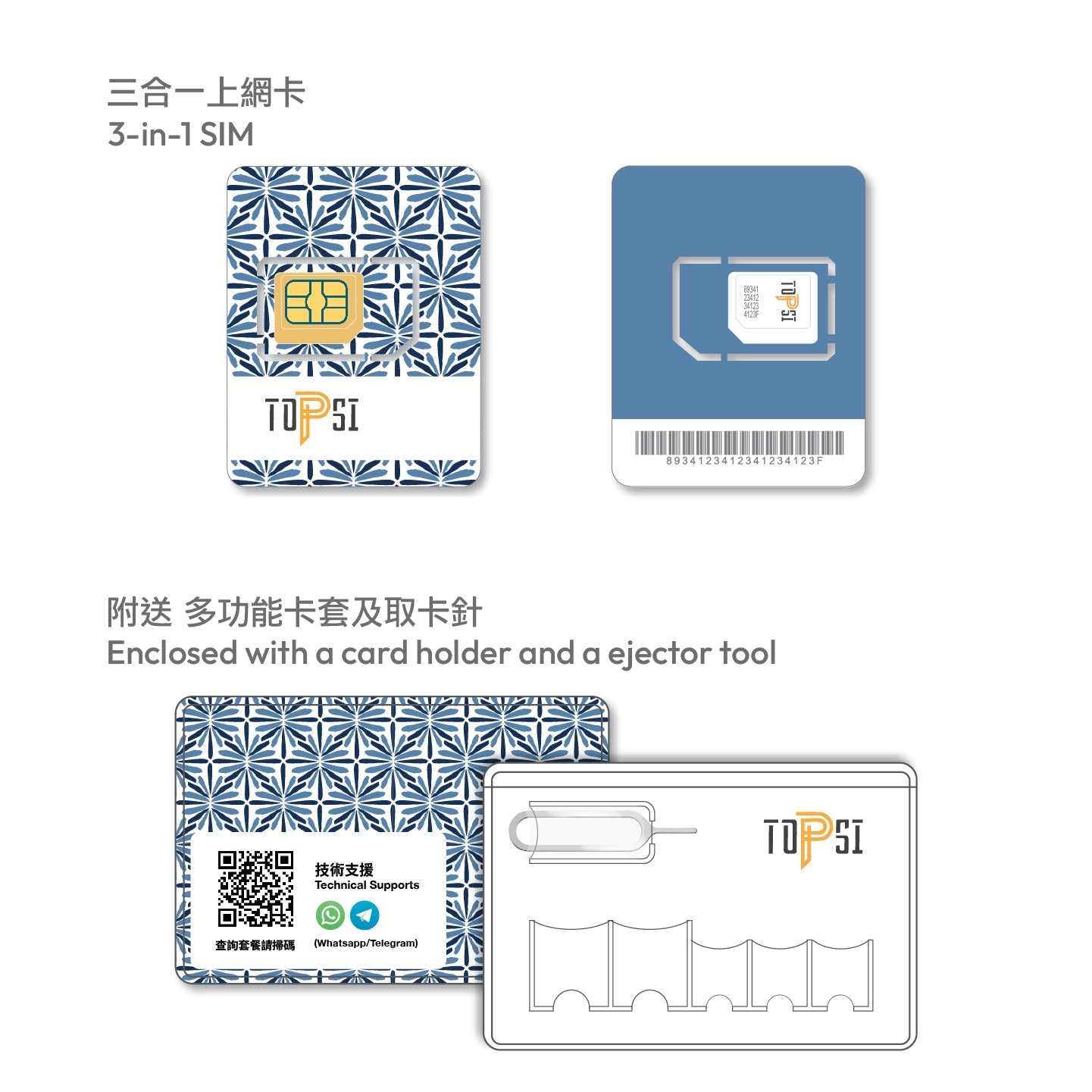 日本 KDDI/ドコモ トラベルデータ SIM カード